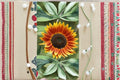 Autumn Beauty Sunflower Seeds, Mixed Color, Tall Garden Flower, Helianthus annuus, 15 Seeds
