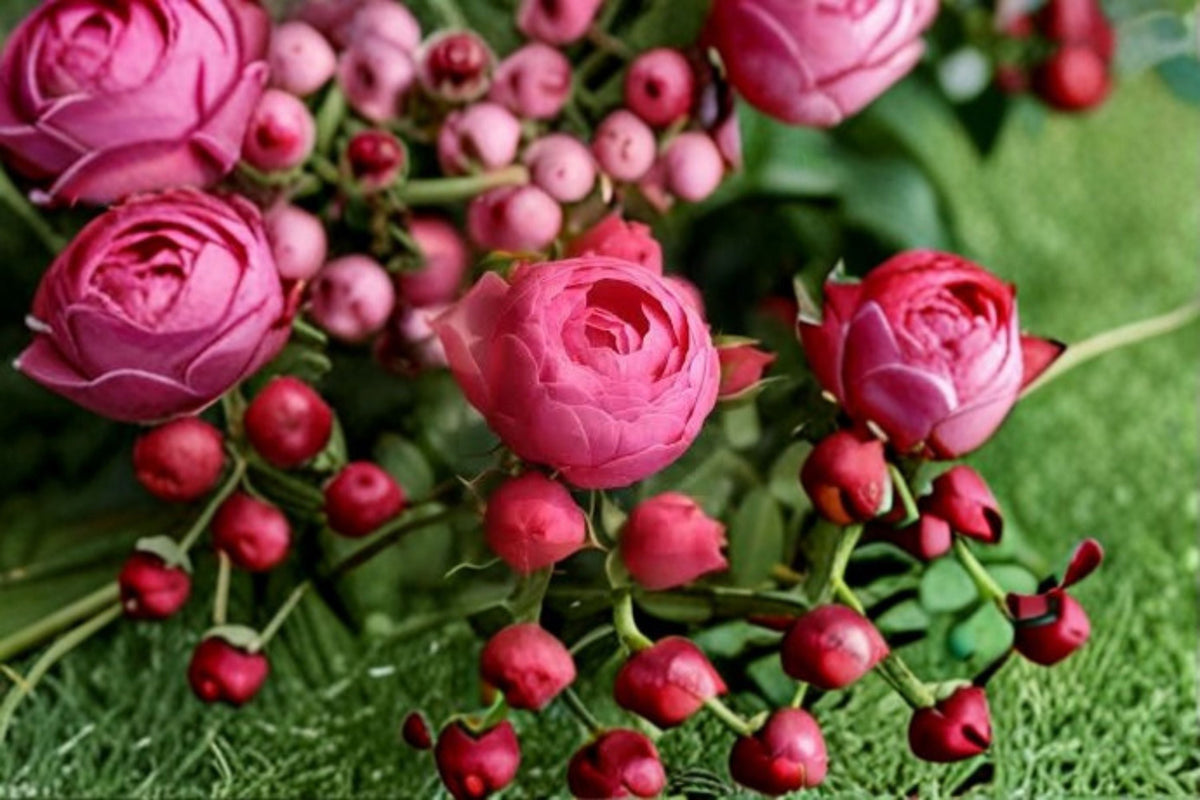 Lovely Raspberry Rose Live Plant – Raspberry Pink Cut Rose