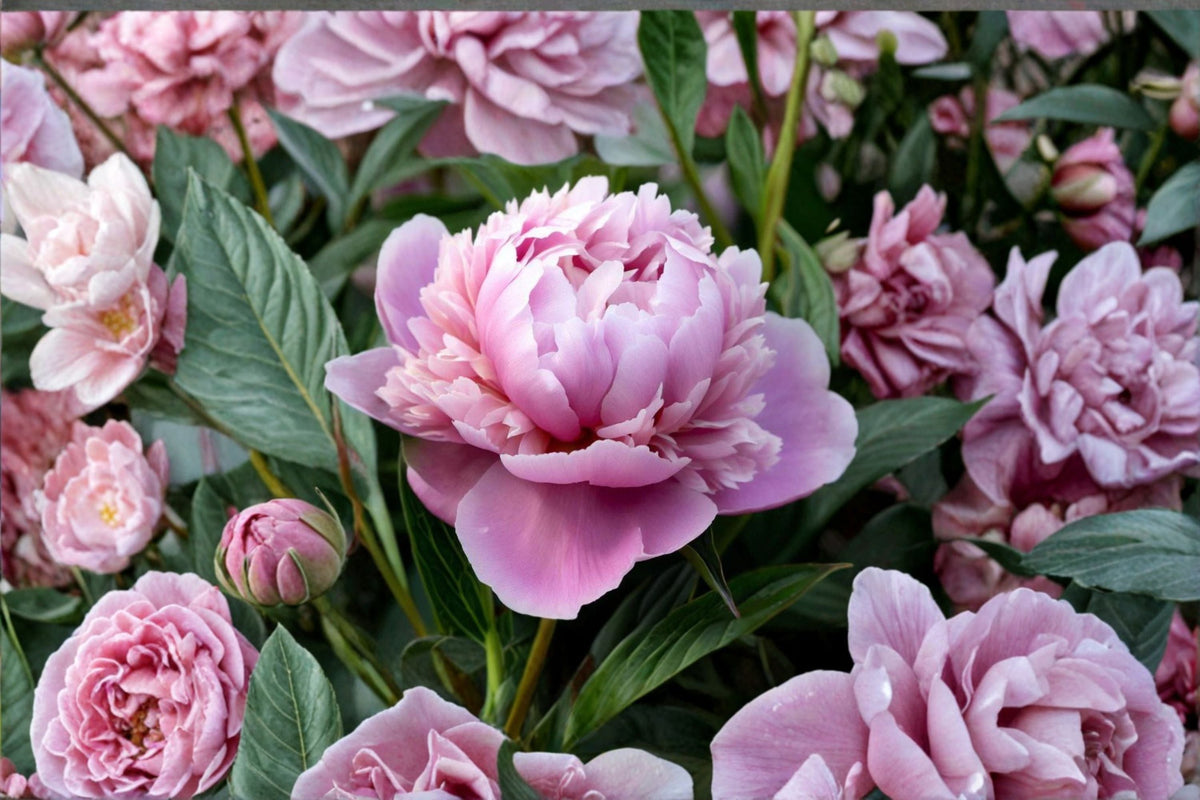 Chinese Herbaceous Peony Seeds Paeonia lactiflora Garden Perennial Flower Seeds Pack