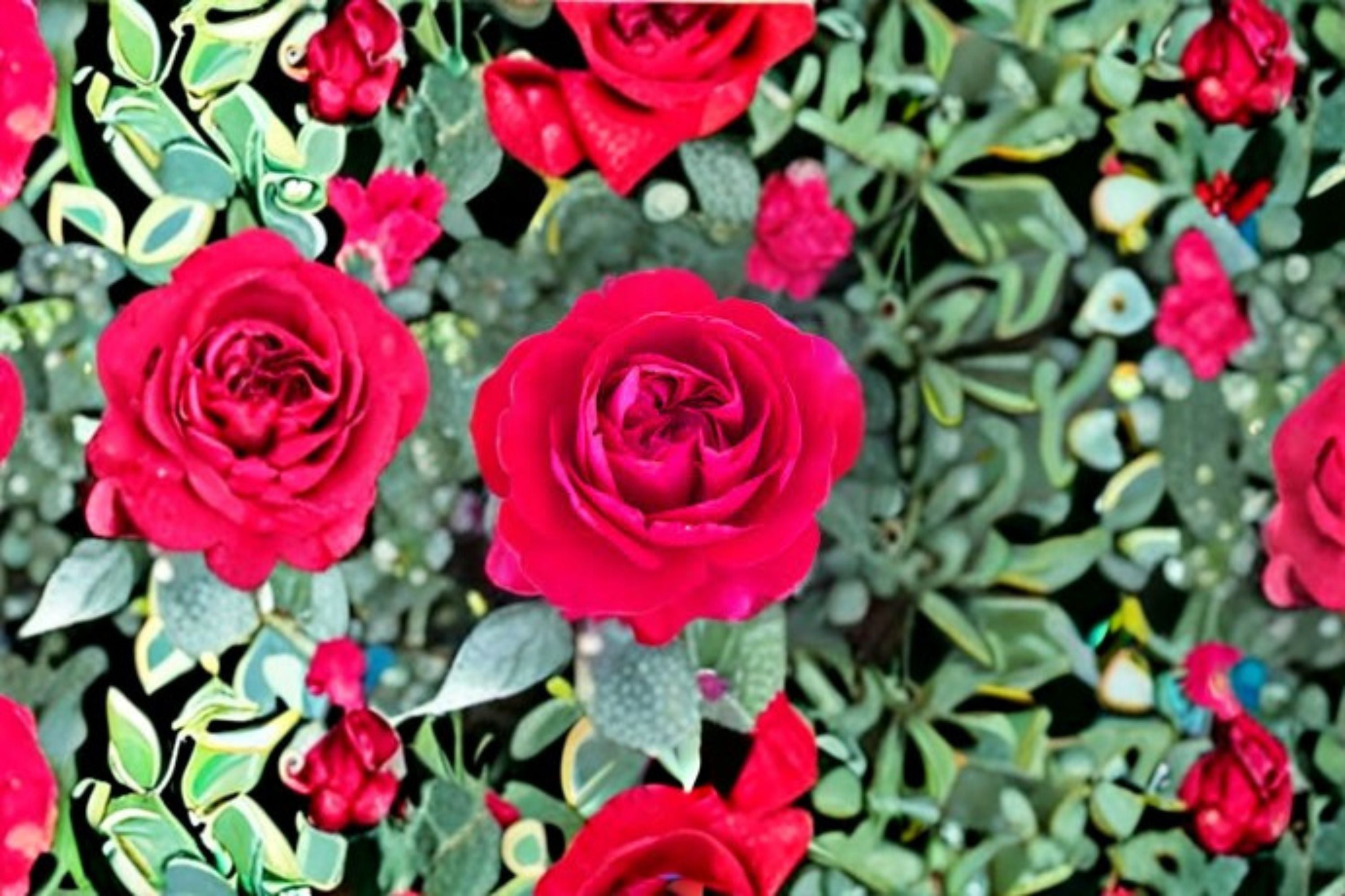 Tiamo Rose Live Plant – 1.5 Gal Red Grandiflora Rose, Disease Resistant