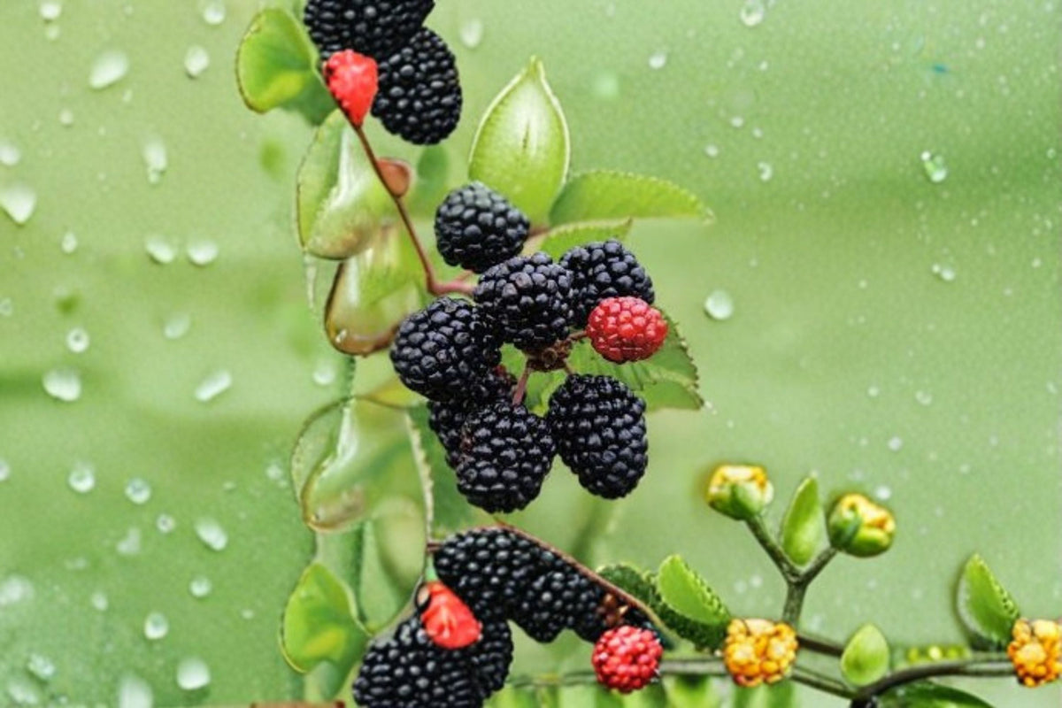 Prime Ark Blackberry Cuttings – Thornless Rubus fruticosus Fruit Plant for Home Garden & Propagation