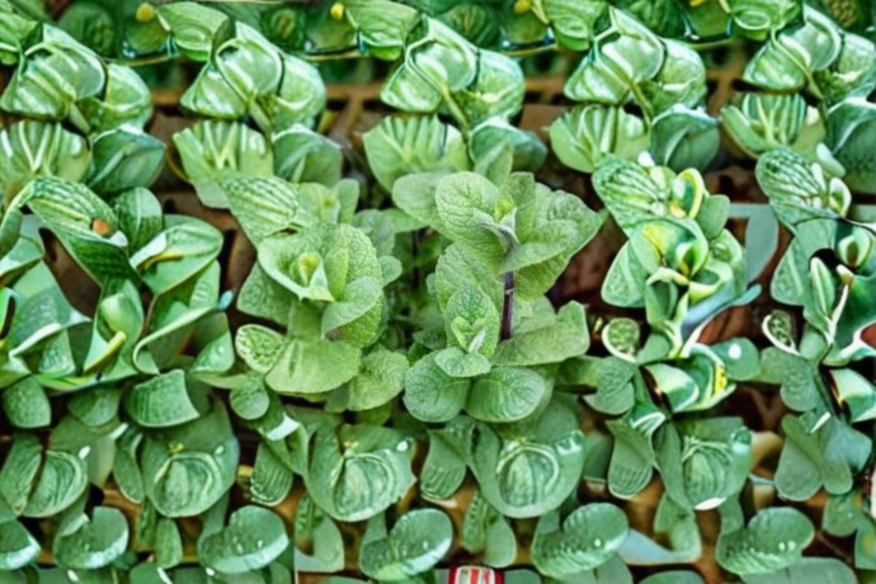 Apple Mint 10 Cuttings – Mentha suaveolens Herbaceous Perennial