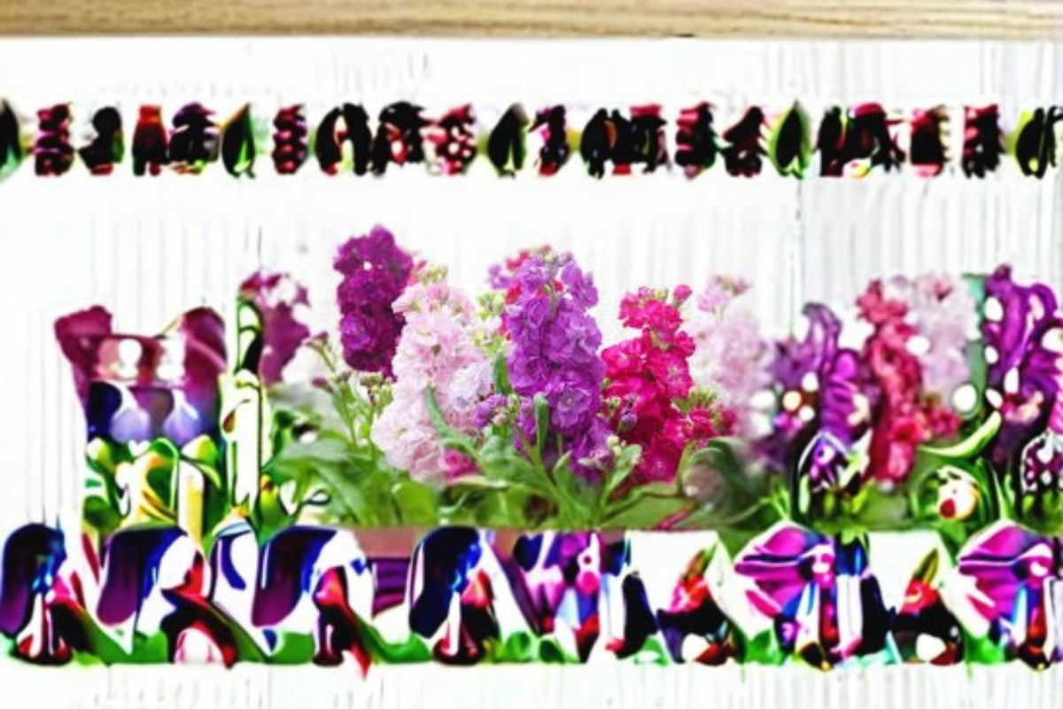 Stock Flower 1 Plant – Matthiola incana | Fragrant Cool-Season Flowering Plant