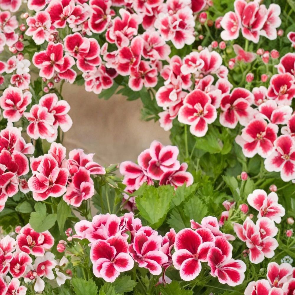 Martha Washington Geranium Seeds – 25+ Regal Pelargonium Flower Seeds for Patio & Container Gardens