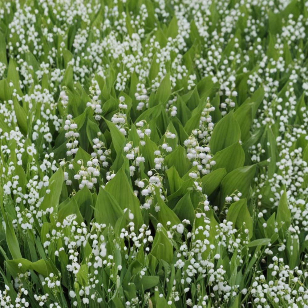 Lily of the Valley – 20 Live Bare Root Plants | Fragrant White Spring Flowers | Convallaria majalis Groundcover