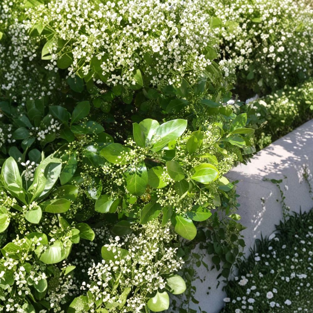Manhattan Euonymus – Evergreen Shrub in 3 Gallon Pot | Euonymus kiautschovicus Privacy Hedge