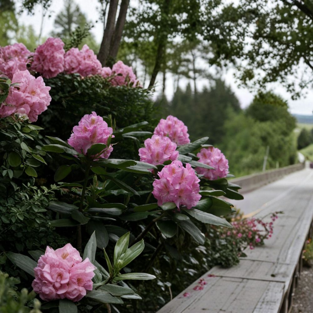 Rhododendron Scintillation - Bright Pink Evergreen Shrub, Cold Hardy to -10°F
