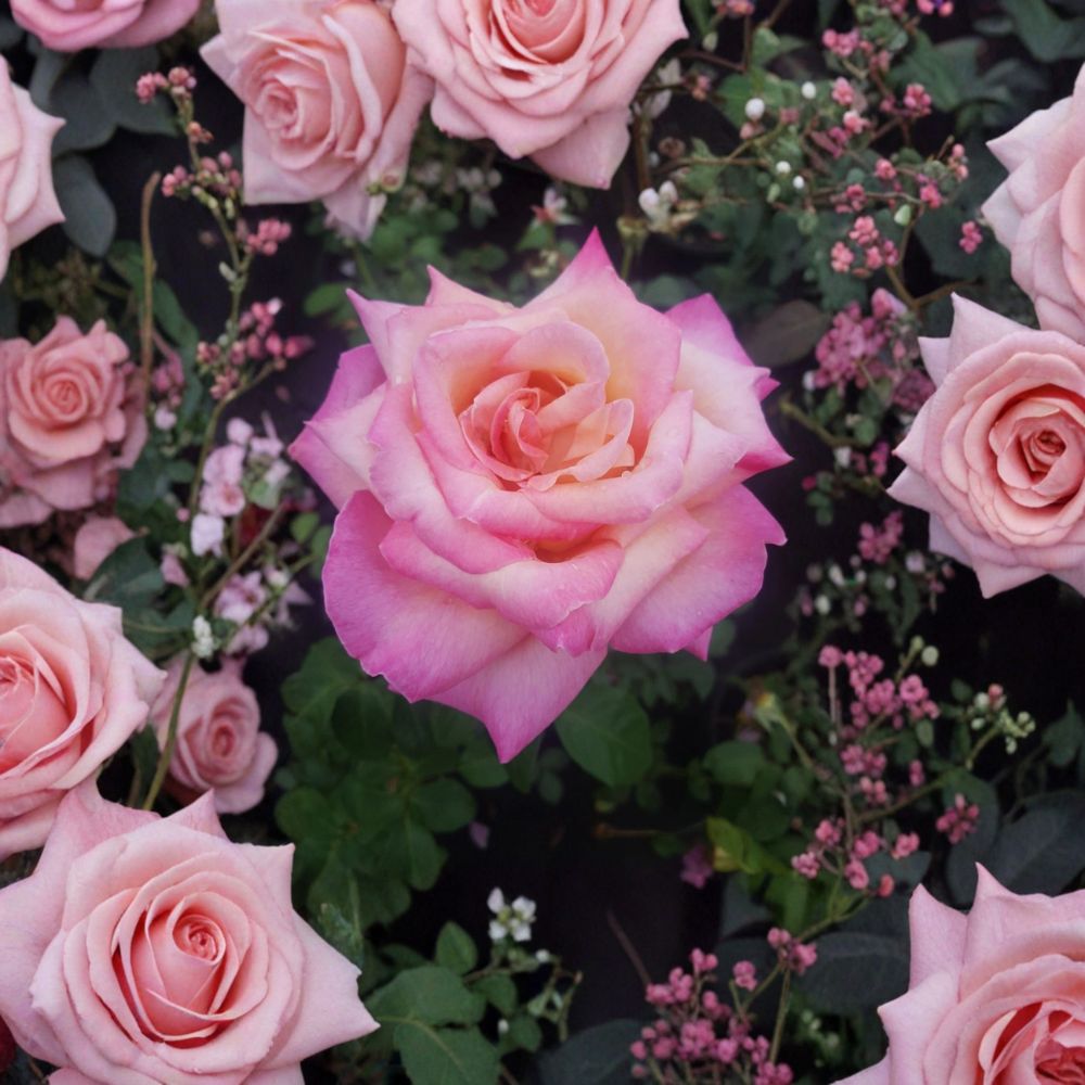 Kordes Perfecta Rose - Everblooming Hybrid Tea Rose | 2 Gallon Live Plant