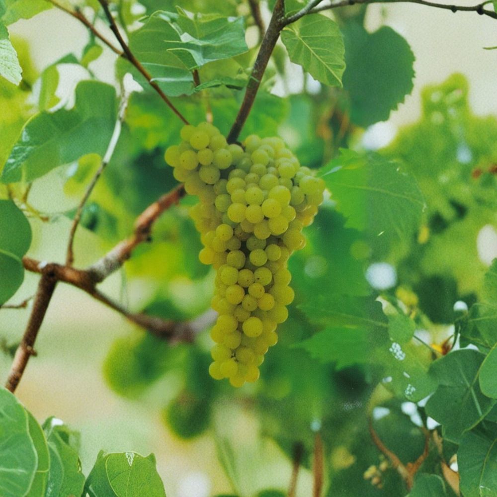 Thompson Seedless White Grape Vine – 3 Gallon Live Plant | Self-Fertile Seedless Table Grape
