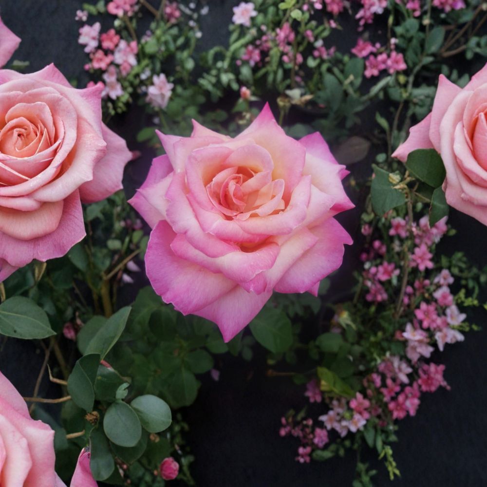 Kordes Perfecta Hybrid Tea Rose Live Plant - 1 Gallon Everblooming Rose Bush