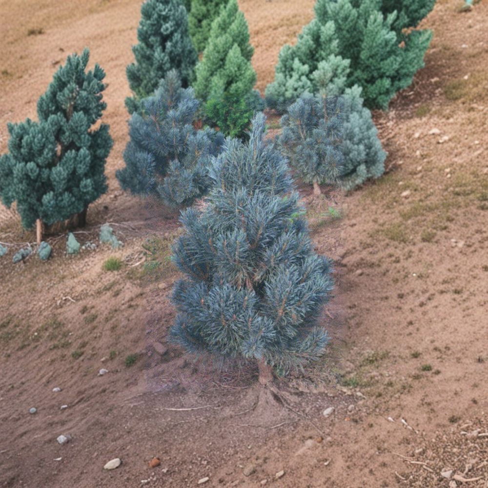 Bonna Scots Pine - 18 Inch Tall Evergreen Conifer in 1 Gallon Pot | Pinus sylvestris