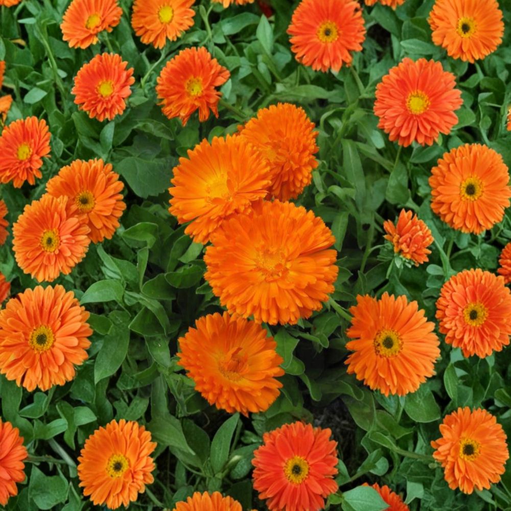 Orange King Calendula Seeds – 30 Organic Heirloom Non-GMO Calendula officinalis for Garden & Containers
