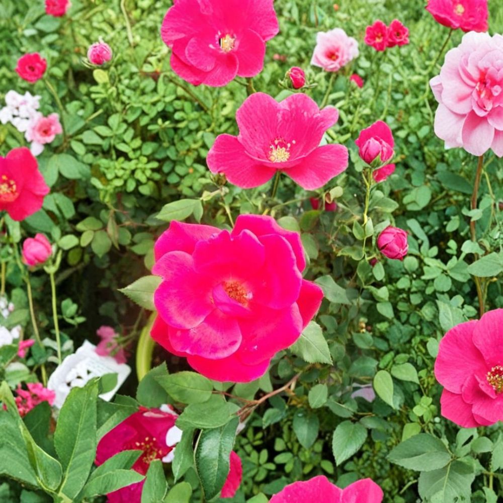 Red Knock Out® Rose Live Shrub | 2 Gallon | Cherry Red Blooms | Disease Resistant Earth-Kind® Rose