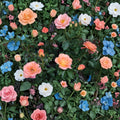 New Year Grandiflora Rose Live Bush Plant | 1 Gallon Rooted Rose for Garden & Landscape