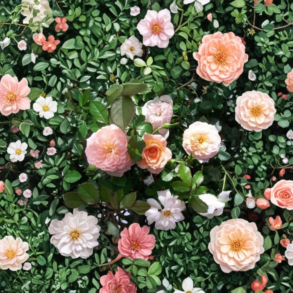 Apricot Drift Rose Live Plant | 5 Gallon | Disease Resistant Groundcover Rose