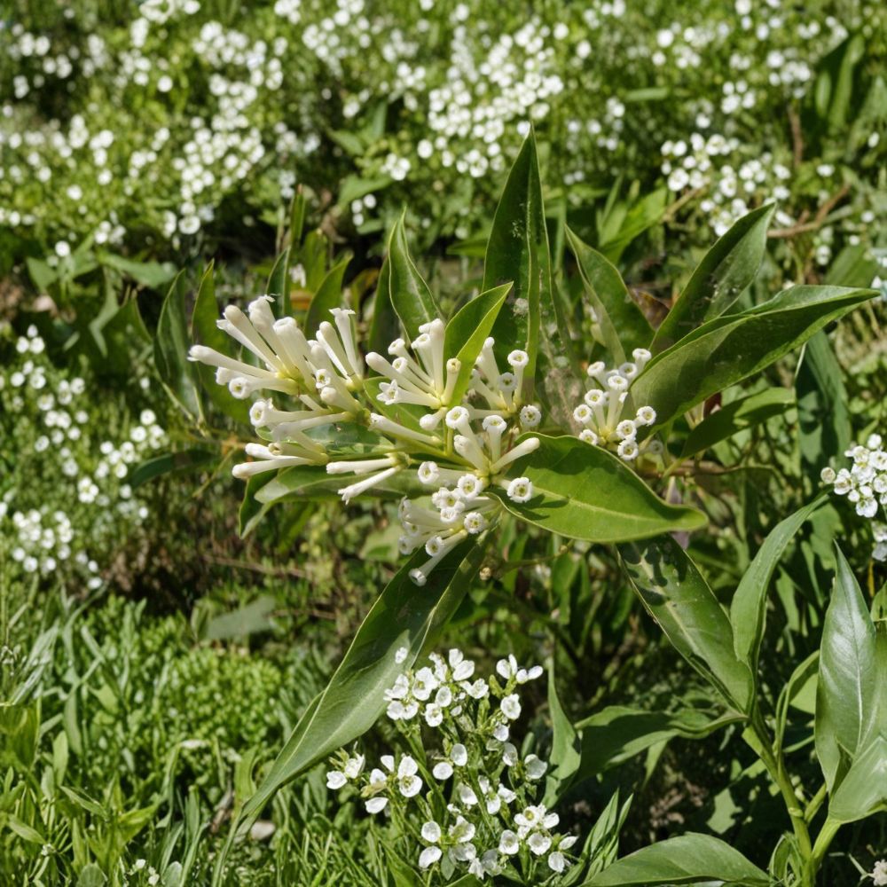 White Chocolate Jasmine Seeds – Cestrum diurnum 10 Seeds | Fragrant Tropical Shrub