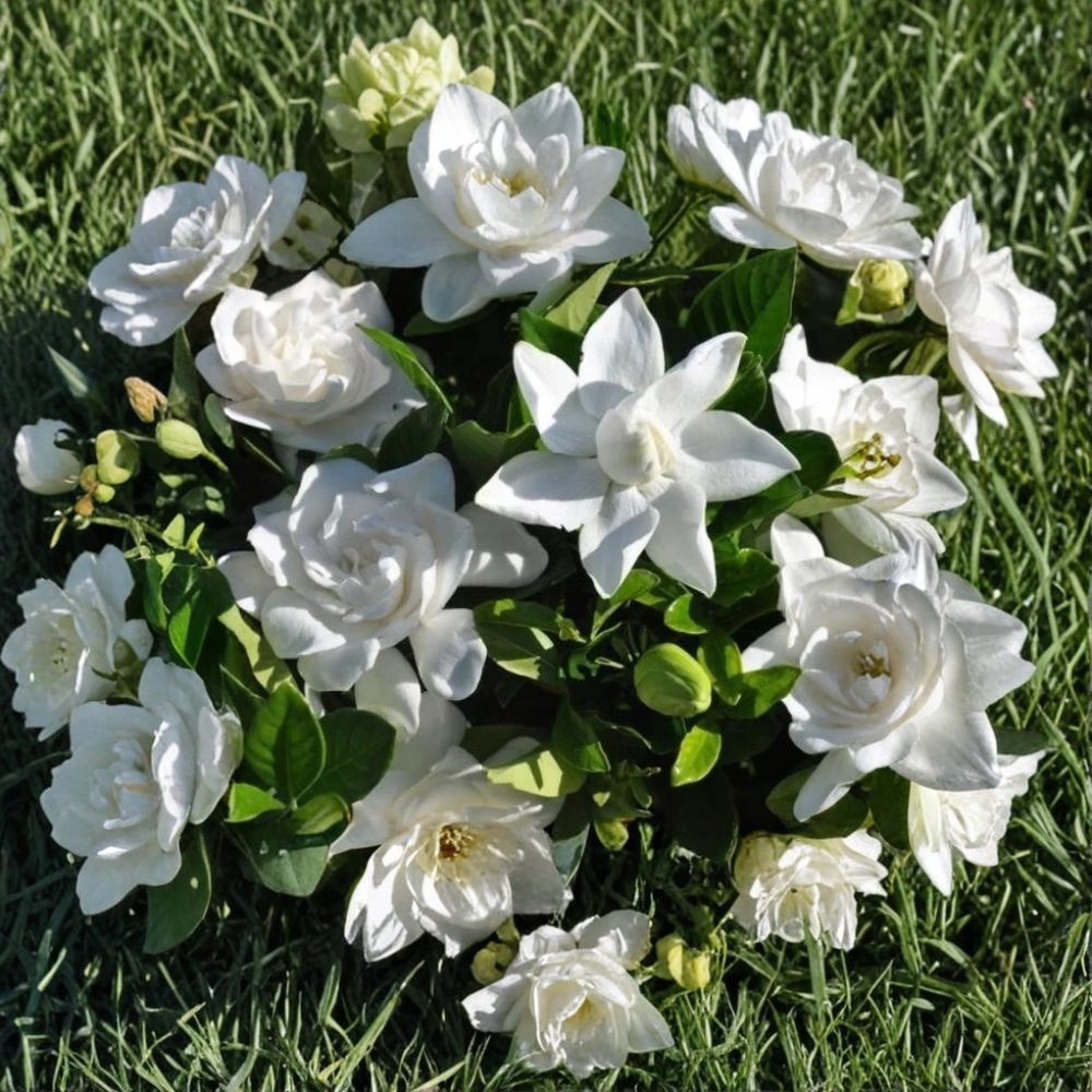 Summer Snow Gardenia® Live Starter Plant | Fragrant White Blooms Evergreen Shrub