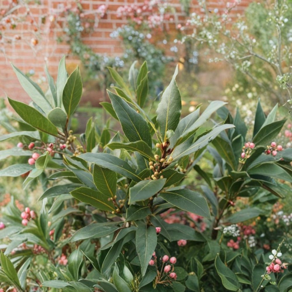 Bay Leaf Tree Live Plant – 4 Inch Pot, Laurus nobilis, Culinary Herb, Indoor Outdoor Container Plant