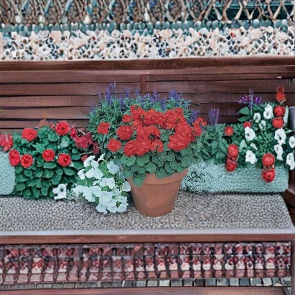 Geranium Landscaper Red Seeds – Pelargonium x hortorum | 100 Seeds | Scarlet Red Blooms | Compact & Easy to Grow