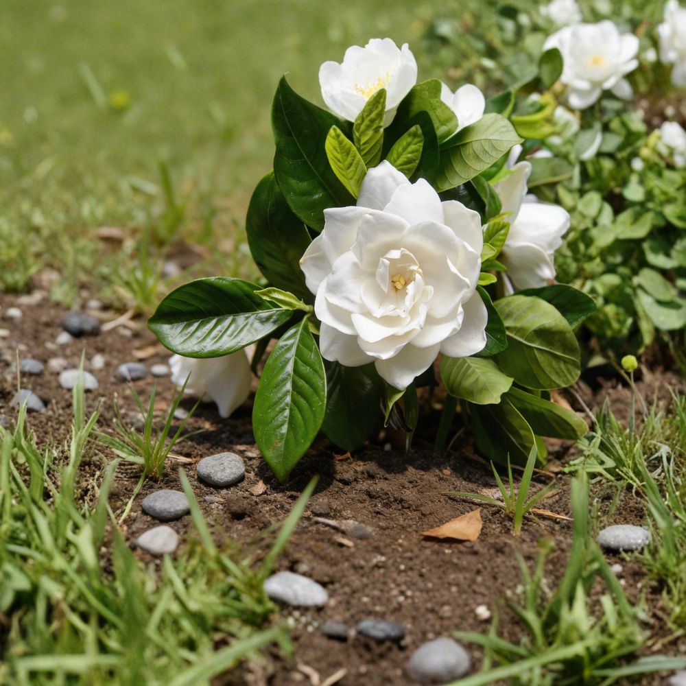 Cape Jasmine Seeds 50 - Gardenia jasminoides Fragrant White Flower Shrub for Outdoor Landscaping