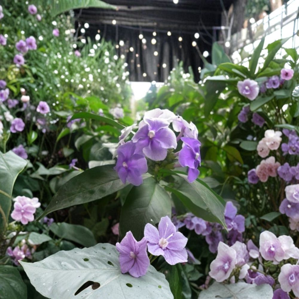 Purple Jasmine Seeds 15 - Rare Flowering Jasmine Vine or Shrub for Garden & Containers