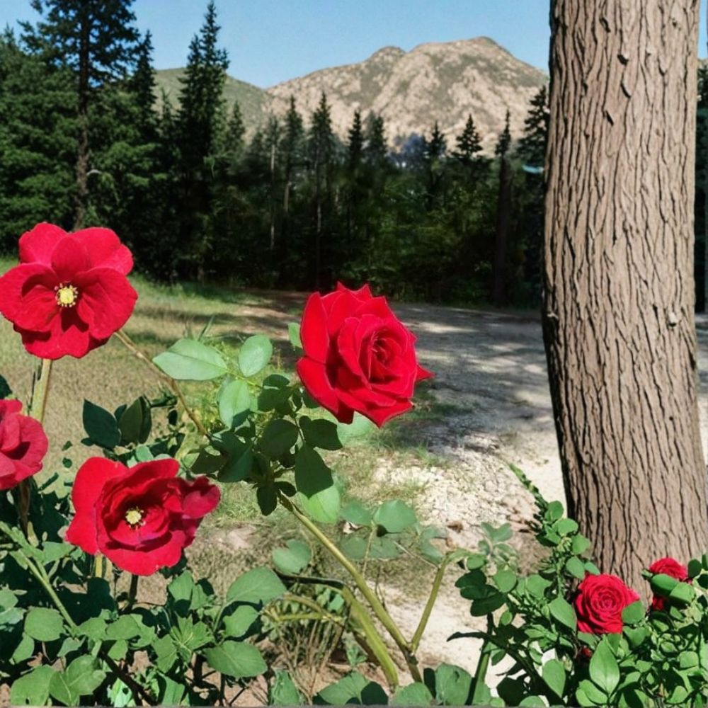 Climbing Don Juan Rose - 5 Gallon Live Climbing Rose with Fragrant Red Blooms