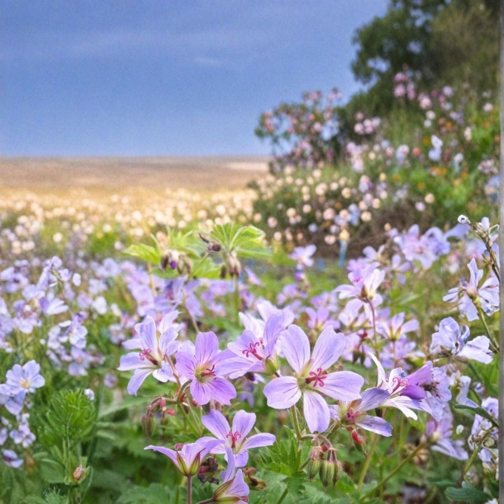 Prelude Geranium Seeds – 25+ Premium Flower Seeds for Patio & Balcony