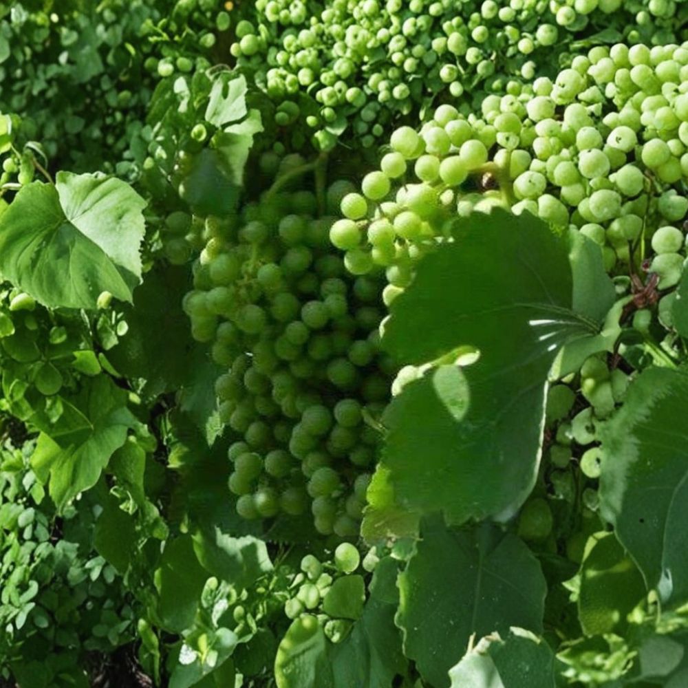 Caminante Blanc Wine Grape Vine – Vitis vinifera Live Plant | 4–6 Feet Tall | Self-Fertile, Pierce's Disease Resistant