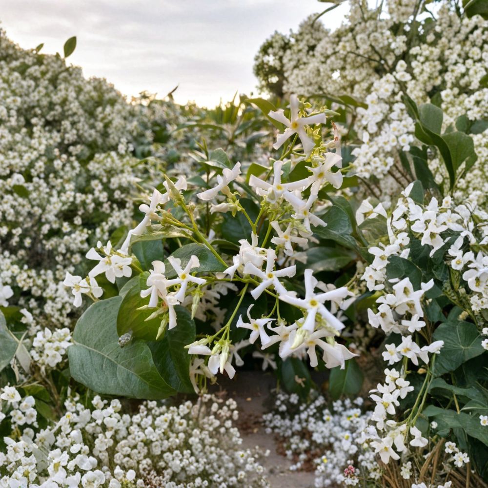 Star Jasmine Cuttings – Trachelospermum jasminoides | 7 Unrooted Cuttings for Propagation