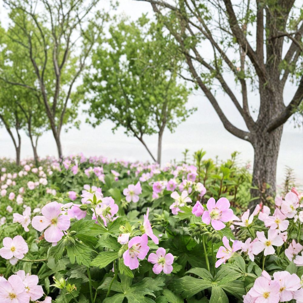 Beth Chatto Geranium Seeds – 25+ Premium Pelargonium Flower Seeds for Vibrant Garden Blooms