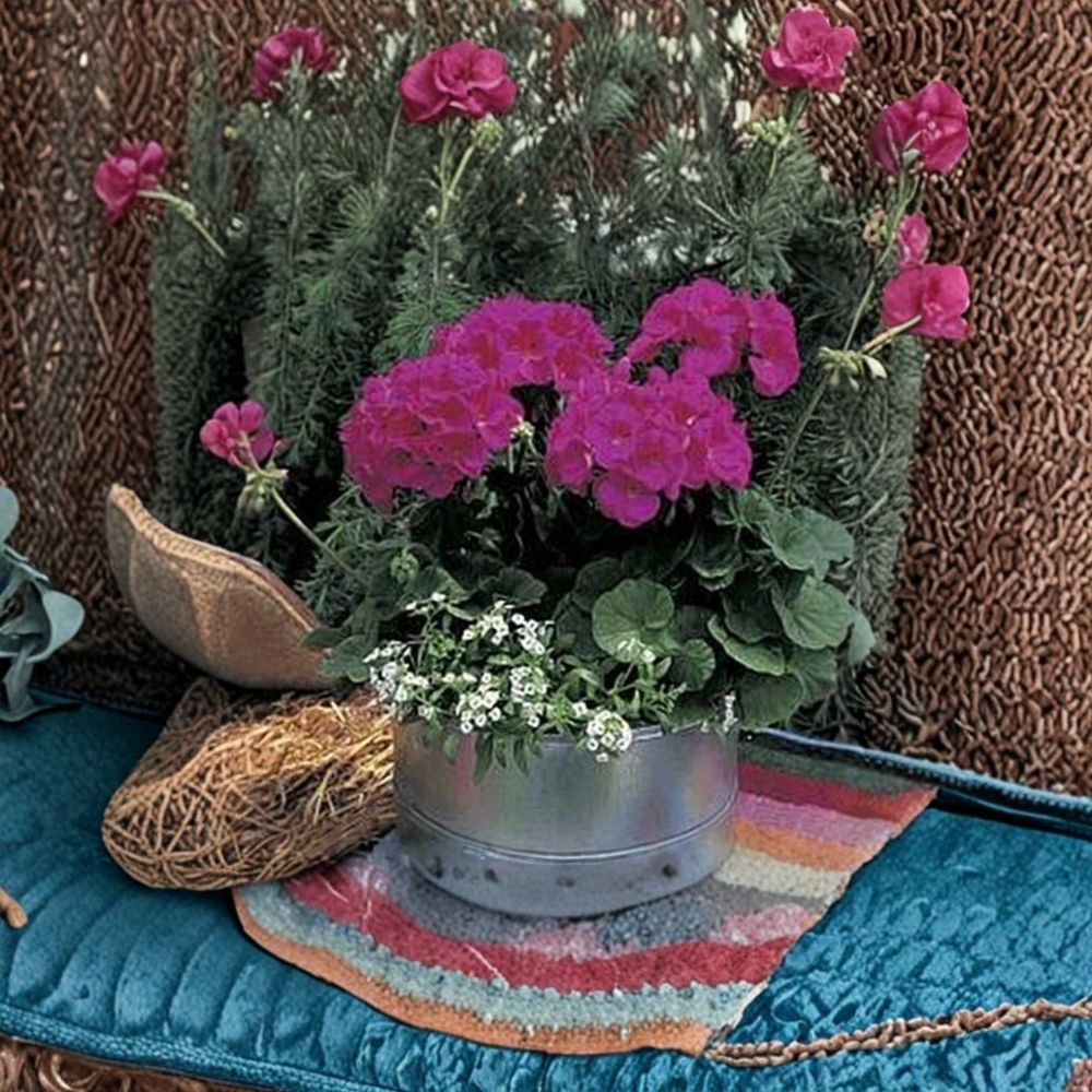 Maverick Series Violet Geranium Seeds – Zonal Pelargonium | 10 Seeds | Large Violet Flowers | Patio & Container Friendly