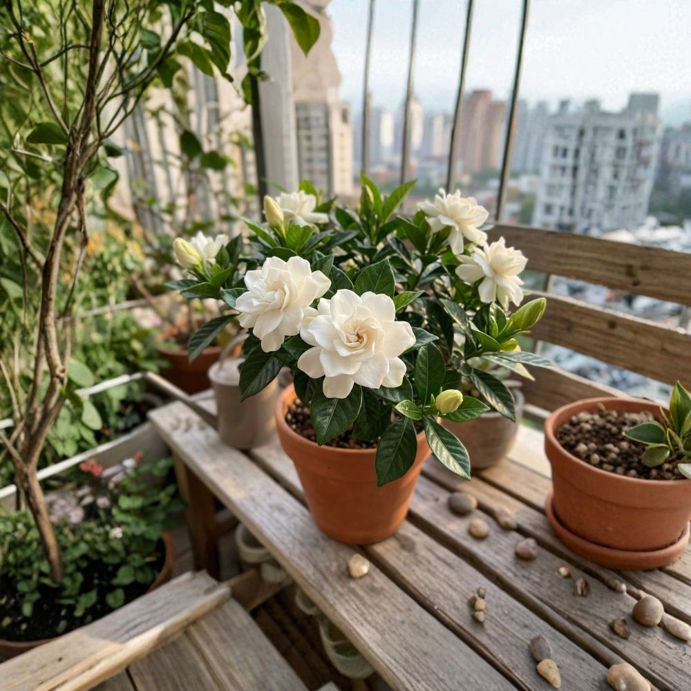 Cape Jasmine Seeds – Gardenia jasminoides | 50 Seeds | Fragrant White Flowers for Outdoor & Balcony Gardens