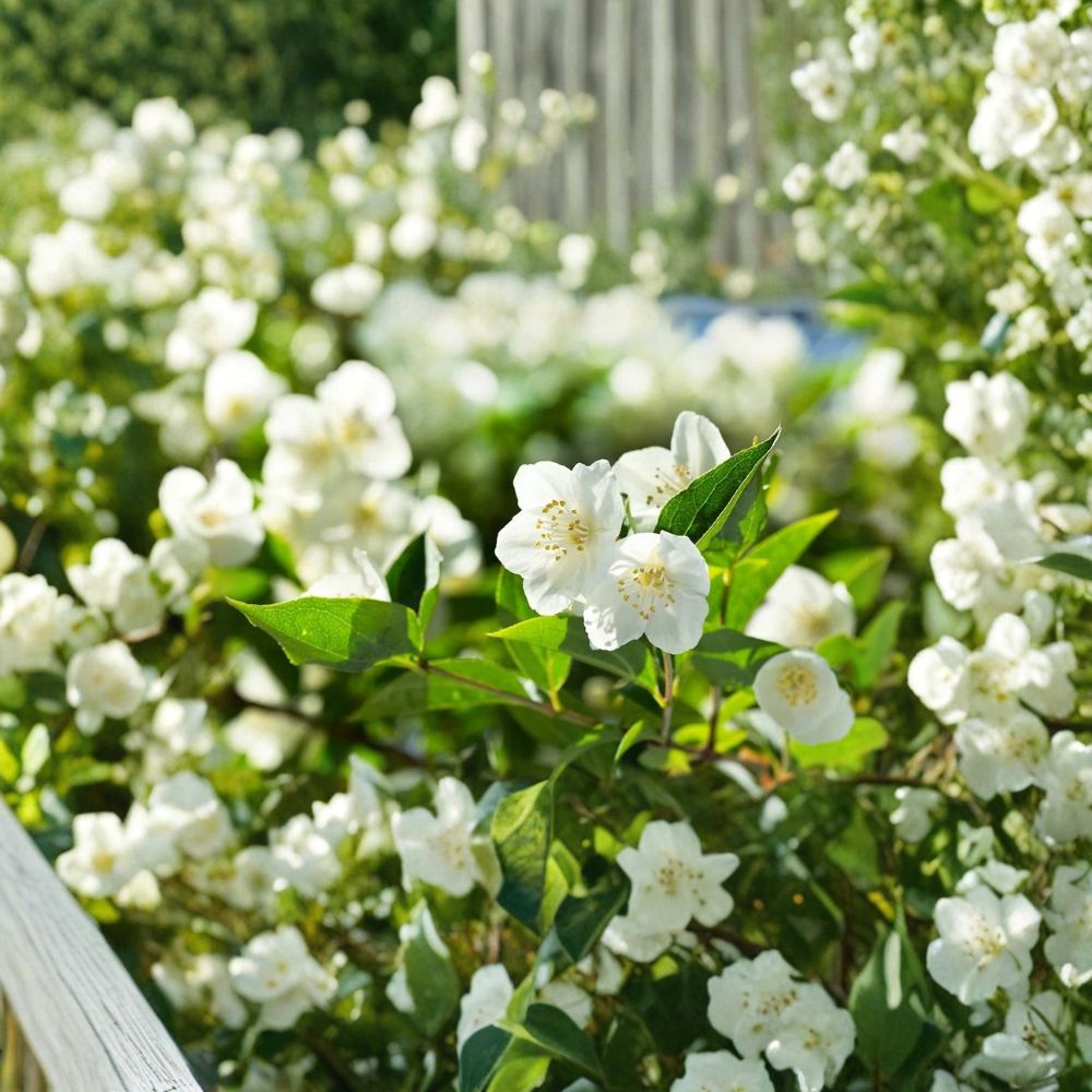 White Jasmine Seeds – 25 Pack | Fragrant Bonsai & Container Plant | Indoor & Outdoor Growing