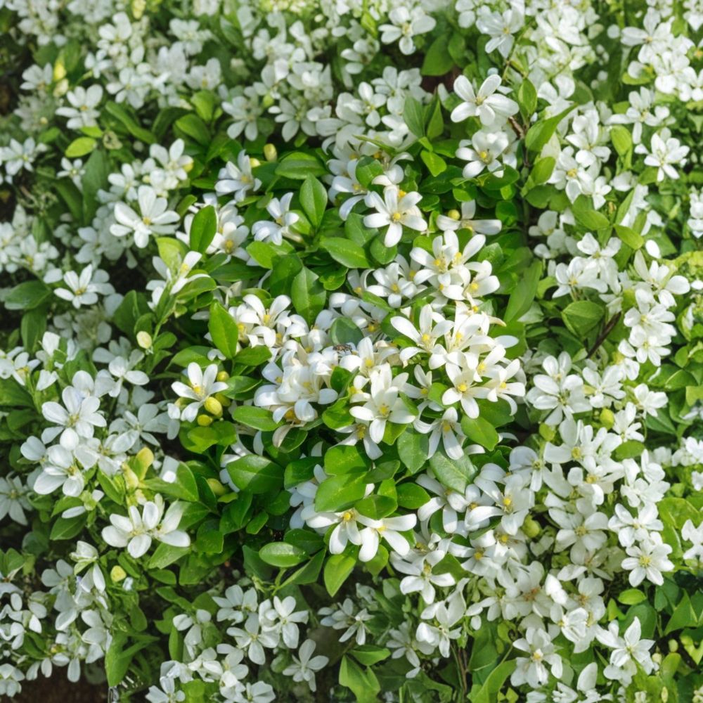 Orange Jasmine Live Tree – Murraya paniculata | 2–3 Ft Air Layered Plant | Fragrant White Blooms