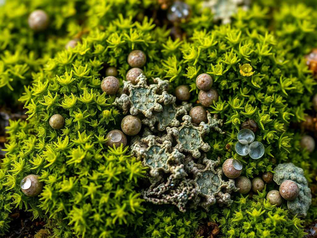 Live Lichen & Moss Covered Wood Sticks – 6-12 Inch Natural Terrarium Decor, Fairy Garden Supplies, Reptile Habitat Wood