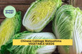 3pcs 500mg Matsushima Chinese Cabbage Seeds Brassica rapa Pekinensis for Garden Beds & Containers
