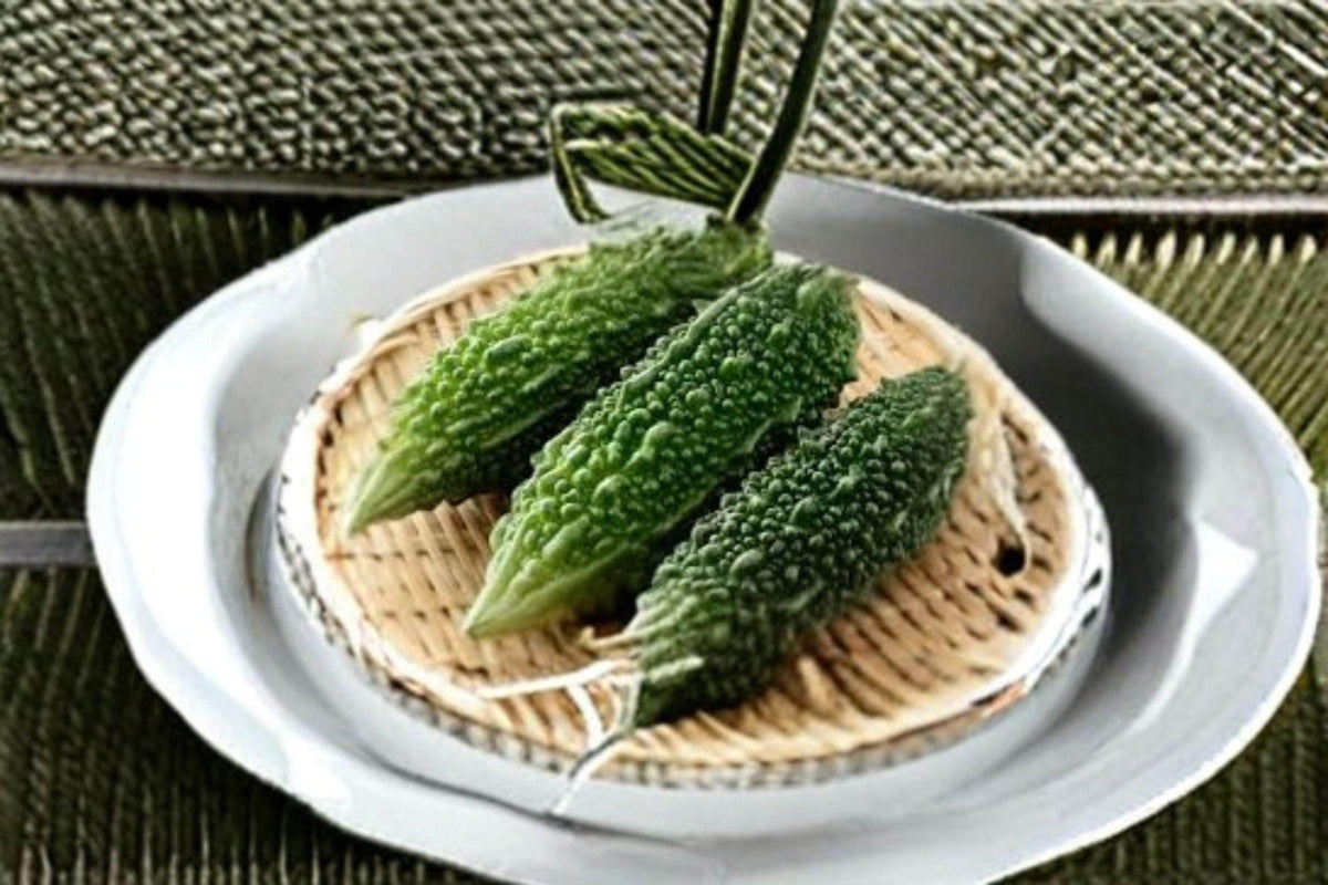 Bitter Gourd Seeds – Futo Spindle Japanese Bitter Melon, Thick Spindle-Shaped Fruits, Momordica charantia, Asian Vegetable Garden