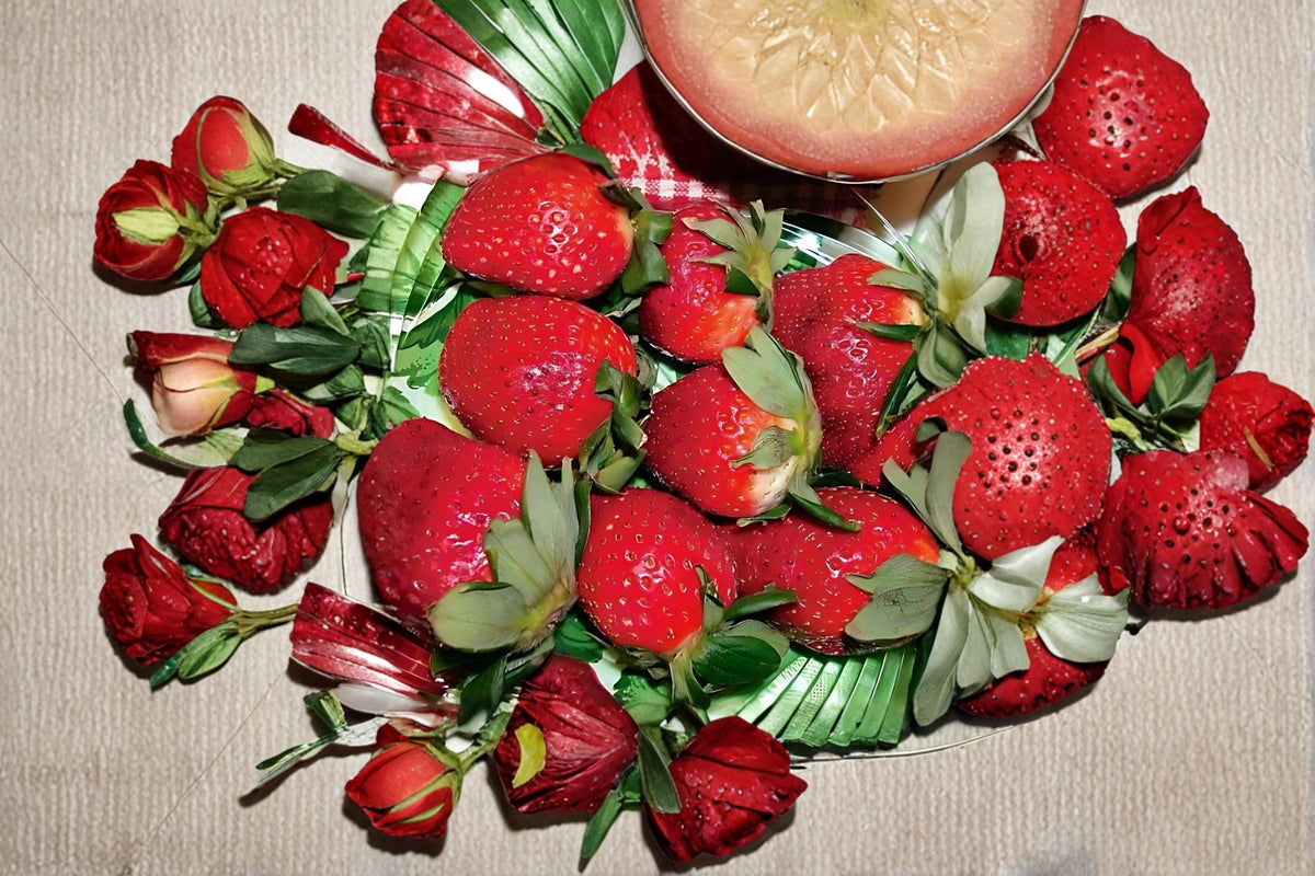 Honeoye Strawberry Plants - 20 Bare Root Fragaria × ananassa Fruit Plants for Garden, Container, Small Farm