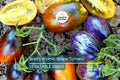 10 Seeds Brad's Atomic Grape Tomato Heirloom Non-GMO Colorful Striped Cherry Seeds