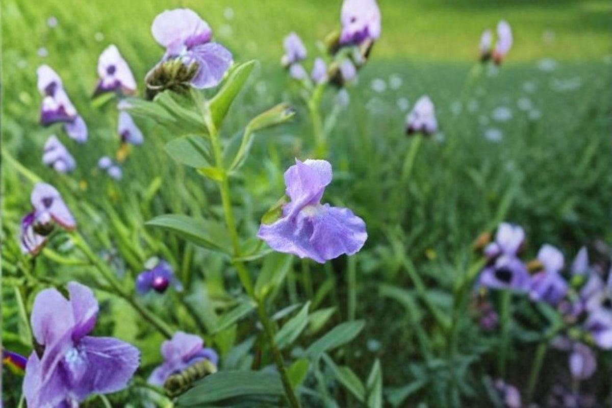 Monkey Flower Seeds 5000 Pack | Native Purple Wildflower | Wetland Perennial | Mimulus ringens