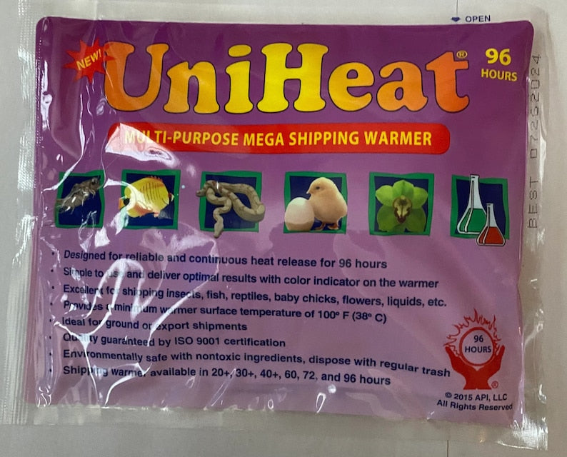 96 Hours Heat Pack Add-On for Live Plants - Winter Shipping Safety, Cold Weather Protection, Plant Transit Warmth