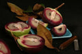Caimito Plant Seedling in 6" Pot - Chrysophyllum cainito - Purple & Green Tropical Fruit Tree for Garden or Indoor