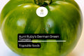 Aunt Ruby’s German Green Tomato Seeds – Heirloom Beefsteak, Lime-Green, Sweet & Tangy, High-Yielding, Indeterminate, 30 Seeds