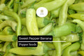 25 Sweet Banana Pepper Seeds – Heirloom, Mild & Sweet, High-Yielding, Non-GMO, Capsicum annuum