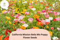 200+ California Mission Bells Poppy Seeds - Vibrant Mix for Garden, Wildflower, Pollinator-Friendly, Eschscholzia californica