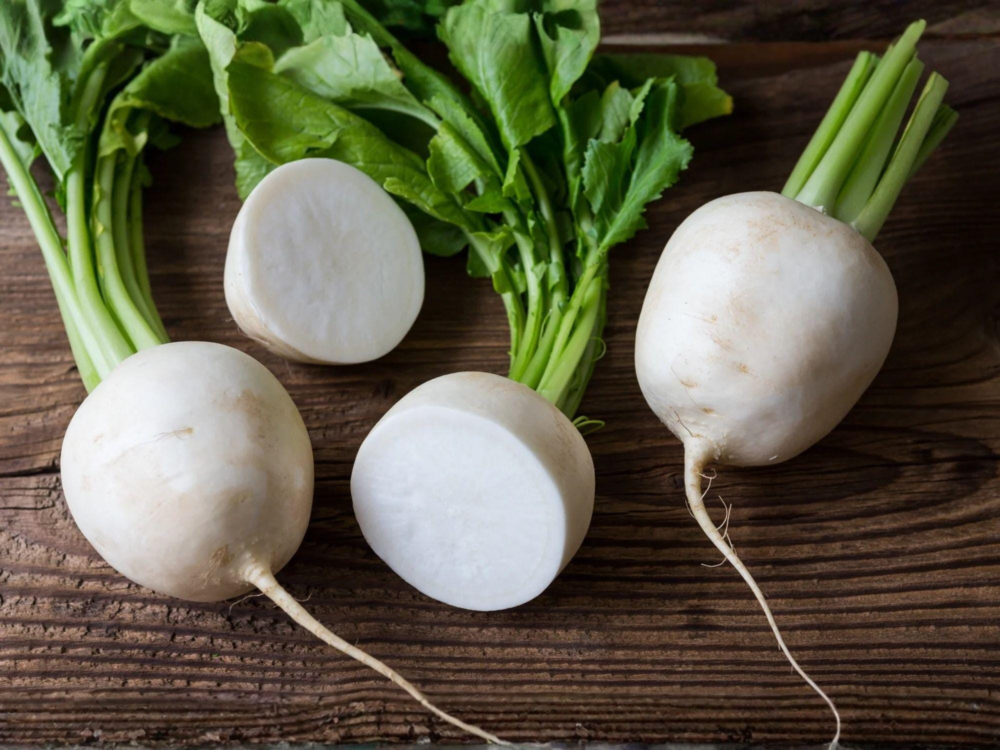 Seven Top Turnip Seeds – 500 Heirloom Leafy Greens for Cool Season Gardens, Brassica rapa