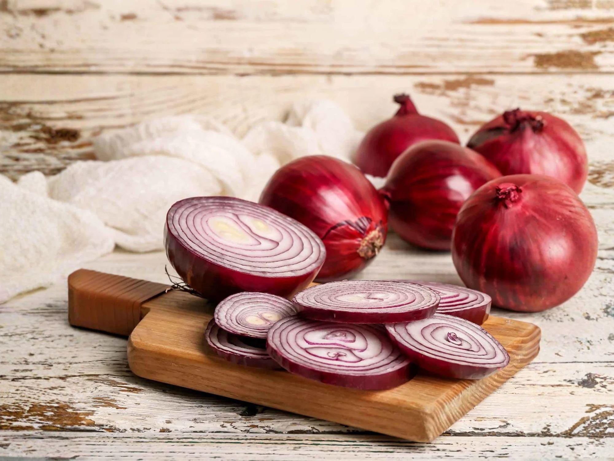 Red Grano Onion Seeds – Heirloom Sweet Red, Vegetable, Short-Day, Allium cepa