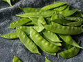 Dwarf Sugar Grey Snow Pea Seeds – Heirloom Edible Pod, Compact Bush Peas, Cool-Season Vegetable, 50 Seeds