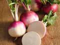 Purple Top White Globe Turnip Seeds – Heirloom, Edible Roots & Greens, Cool Season, 500 Seeds