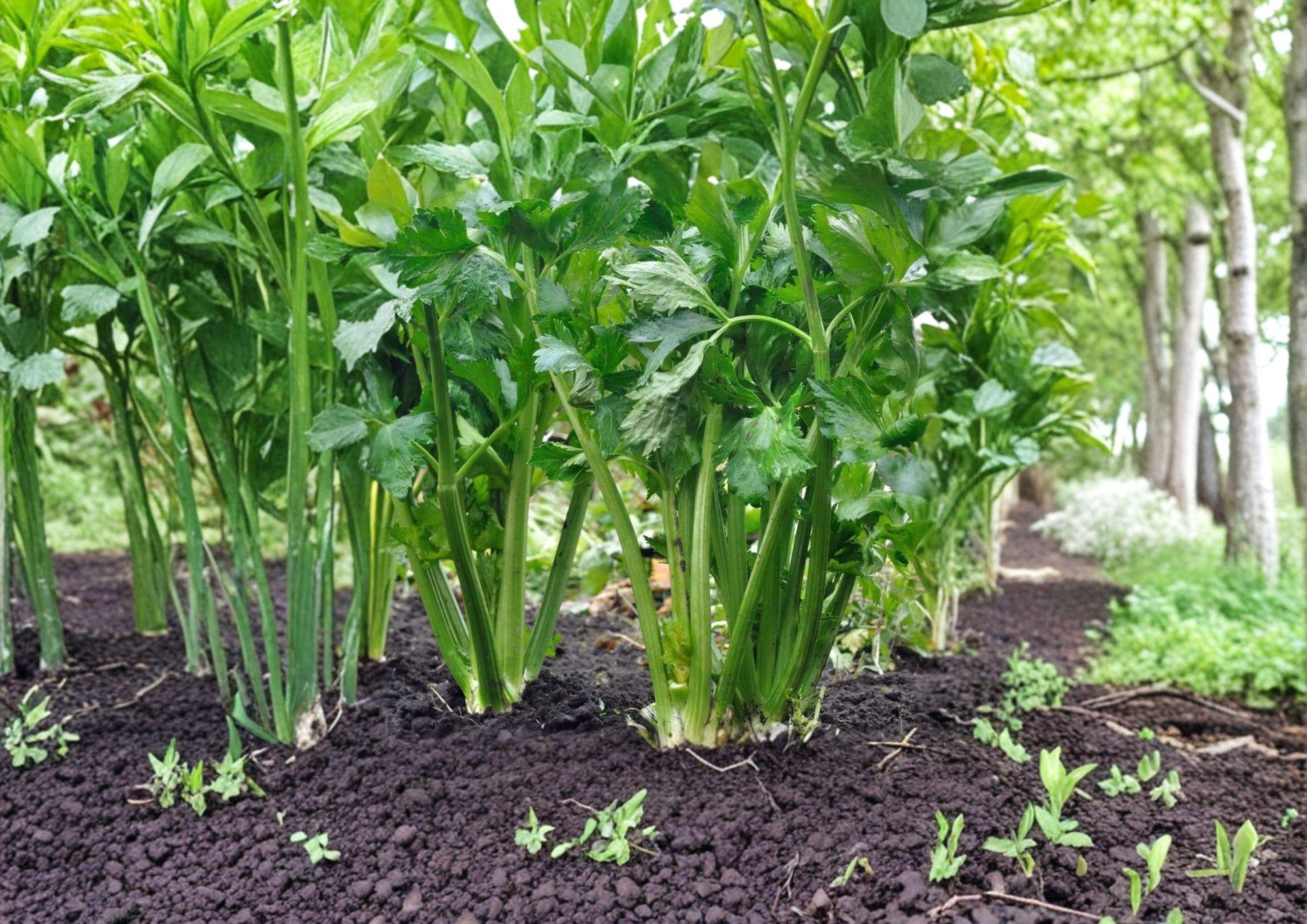 Tall Utah Celery Seeds – 2000 Heirloom Seeds for Crisp Green Stalks, Cool-Season Vegetable, Scientific Name Apium graveolens